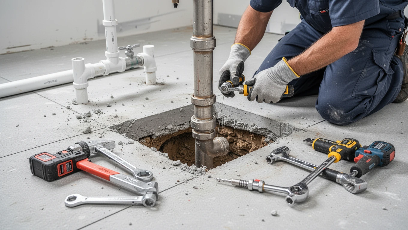 Slab Leak Repair
