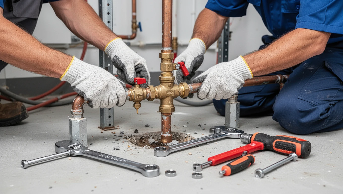 Gas Line Repair